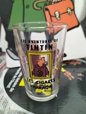 VERRE 9 CM TINTIN LES CIGARES