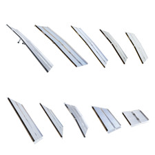 WORHAN® Rampe Pliable Valise Fauteuil Roulant Handicapés Alu Chargement Scooter 