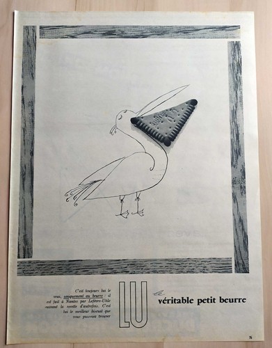 Publicité papier biscuits - -,