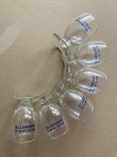 VERRE ANISETTE RICARD BALLON (lot de six)