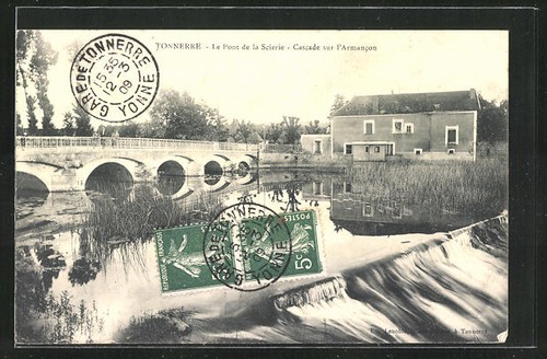 Cpa tonnerre pont de - tonnerre,, le