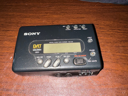 Sony tcd dat - tcd-d8, walkman