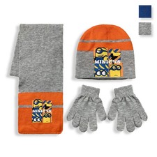 Chapeau Écharpe Et Gants D'Hiver MINIONS Bonnet Enfant Bimbo 5907
