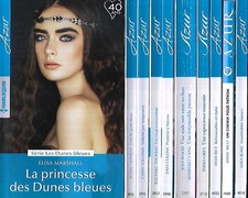 Lot x 10 Harlequin Collection AZUR numéros 3707 à 4888-11 titres romances