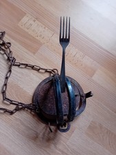 Ancien Piege En Acier A