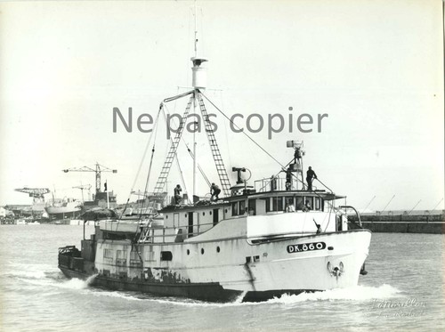 Bateau vers 1960 thonier - bateau,