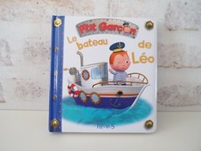 Livre - P'tit garçon - Le bateau de Léo - Comme neuf