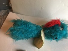 Vintage 1970 Plush Blue Large