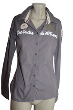 "LES VOILES DE SAINT-TROPEZ" CHEMISE EN COTON  TAILLE S= 36/38