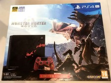 CONSOLE SONY PS4 PRO MONSTER HUNTER WORLD LIMITED EDITION 1To COMPLÈTE CIB OVP