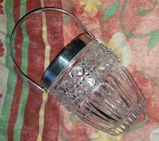 Pot à glaçons cristal et