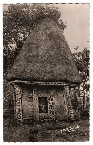 Photo carte cpa 1950 - photo, case