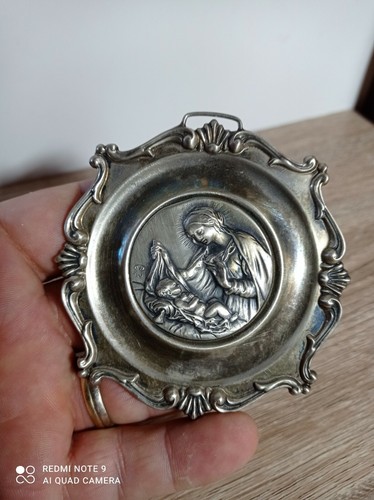 Médaille berceau argent - de,