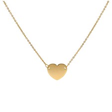 jewellerybox Collier Coeur Or