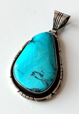 Pendentif en Turquoise