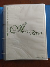 46 documents philatéliques 2009 Complet Avec Classeur 