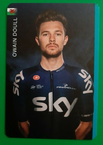 Cyclisme carte cycliste owain - carte,