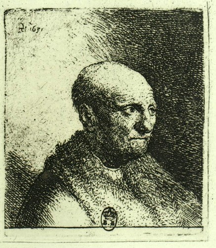 Tête vieil homme - de,