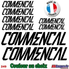 8 Stickers COMMENCAL - Autocollants Adhésifs Cadre Velo Bike VTT Montain - 249