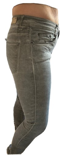 Jean gris zara femme - zara, coupe