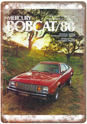 Vintage 1980 mercury - vintage, bobcat