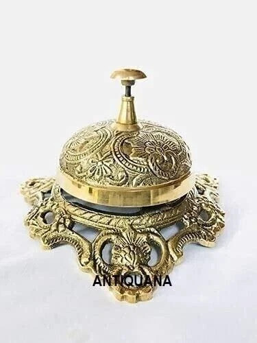 Ancienne cloche laiton - ancienne, en