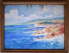 Tableau aquarelle ancienne