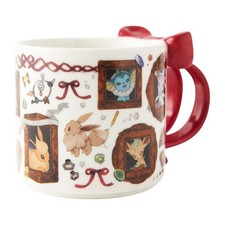 NEW!! Mug Pokemon Center Evoli Collection 300 ml - Tasse en céramique poignée...