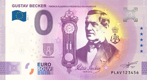 Billet souvenir 2021 europe - billet,