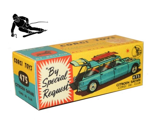 Corgi toys boîte box repro
