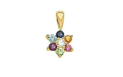 Bijoux pendentif fleur - fleur, de
