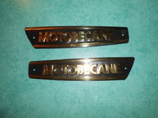 Paire logos réservoir noir et