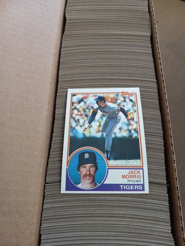 1983 topps baseball - 1983, card