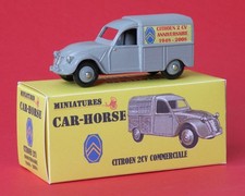 Car-Horse Citroen 2cv 2 cv  fourgonnette Anniversaire 2008 style Dinky cij jrd