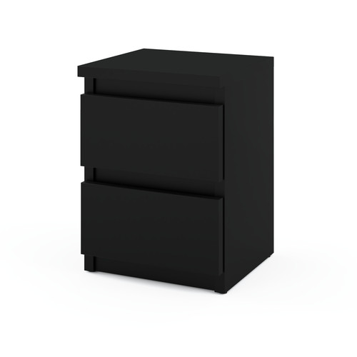 Table chevet noire cm 2s - noire,