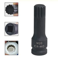 Douille à embout cannelé