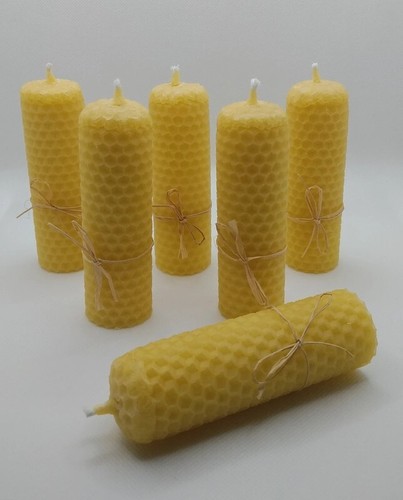 Lot bougies en cire - de,