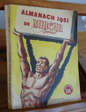 Almanach De Miroir Sprint 1951 sport vintage collector