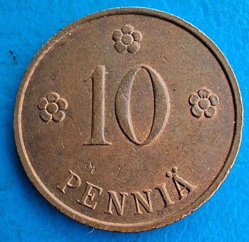 Finlande suomi 10 pennia - finlande,