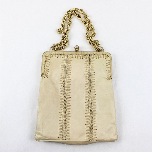 Sac soirée vintage cuir - sac,