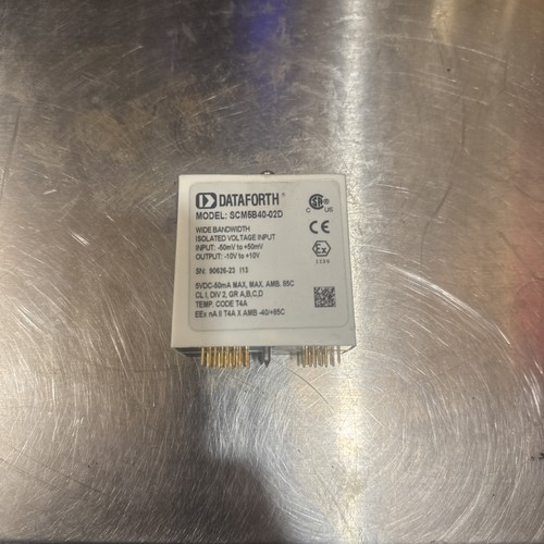 Dataforth scm5b40 02d - dataforth, scm5b40-02d