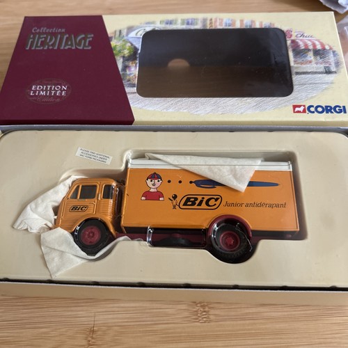 Corgi camion unic saverne bic - camion,