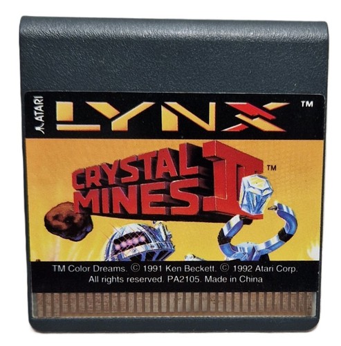 Crystal mines atari lynx - crystal, 2