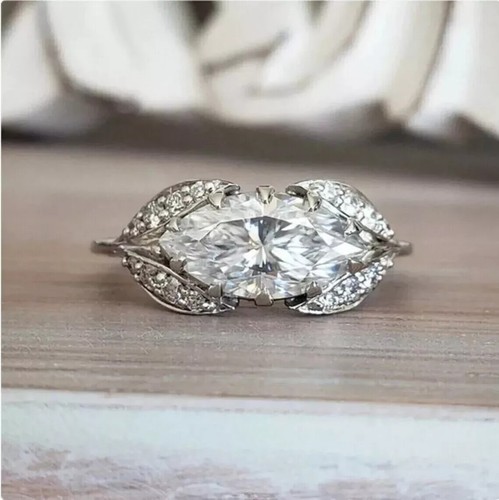 Bague mariage style art - bague,