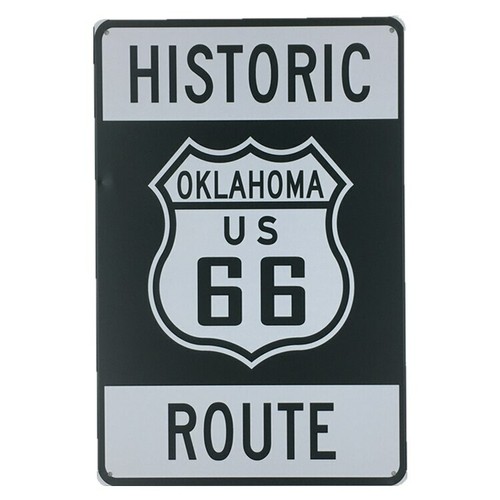 Plaque métal usa - usa, 66