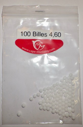 Billes delrin 6mm - 4.6mm, poulie