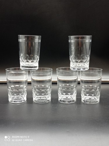 Verres gobelet cristal de - 6,