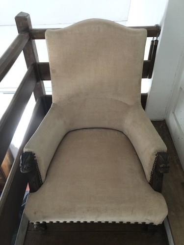 Ancien fauteuil bois - ancien,