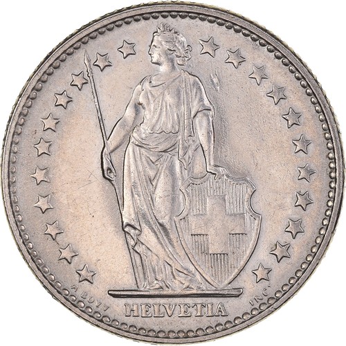 Monnaie suisse 2 francs - 2,