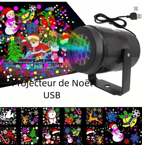 Projecteur noël forme - de,